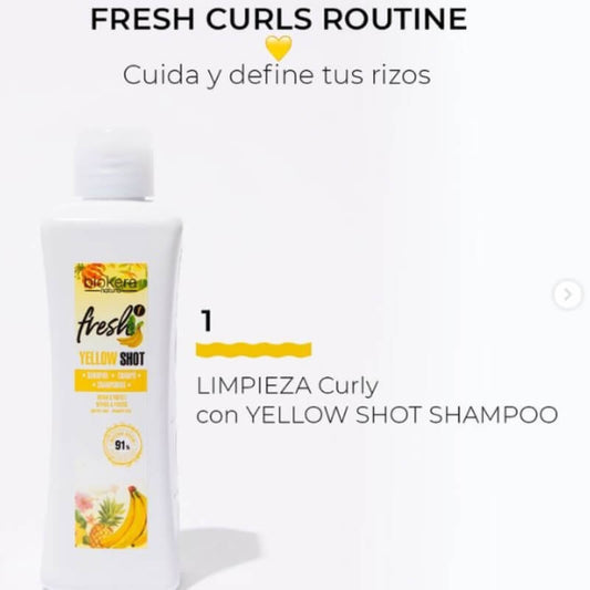 Salerm Yellow Shot Shampoo 300ml/10.14oz.