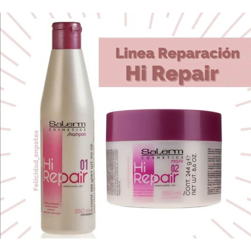 Salerm hi Repair mask 250ml/8.45FL.oz.