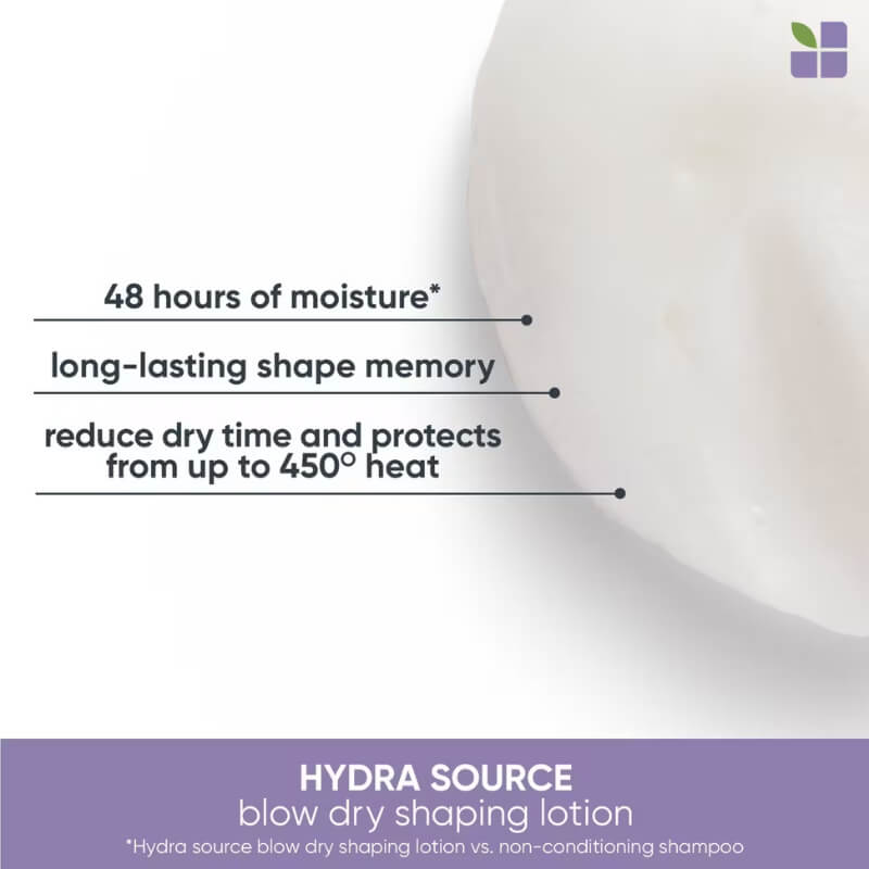 Biolage Hydra Source Blow Dry Shaping Lotion 150ml/5.1oz.
