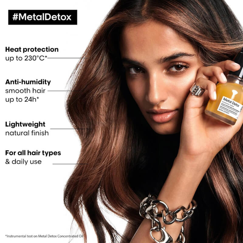 Loreal Professionnel Metal Detox Lightweight Oil-50ML/1.69oz