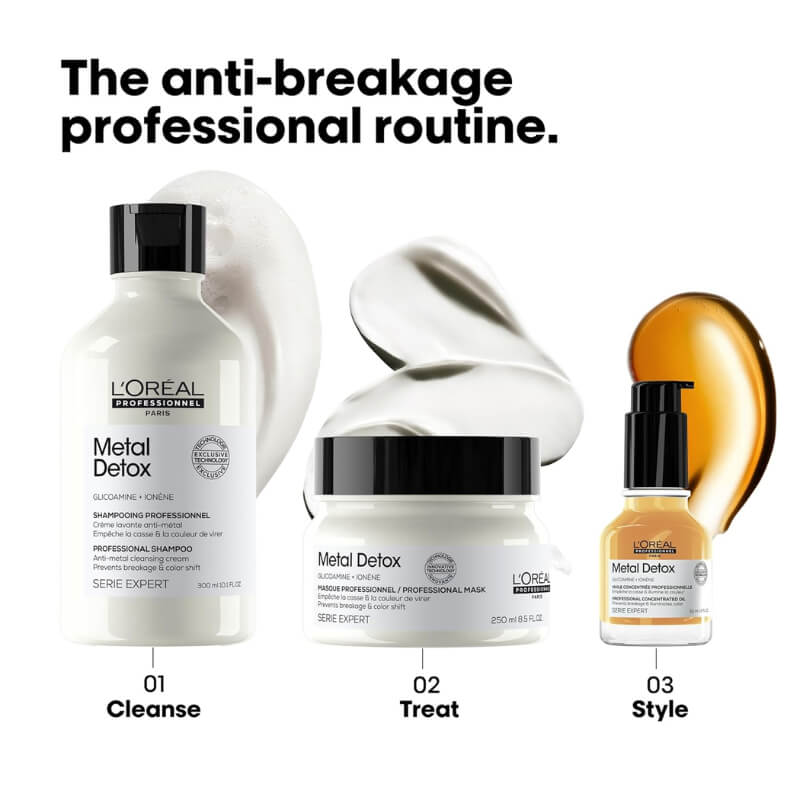 Loreal Professionnel Metal Detox Lightweight Oil-50ML/1.69oz