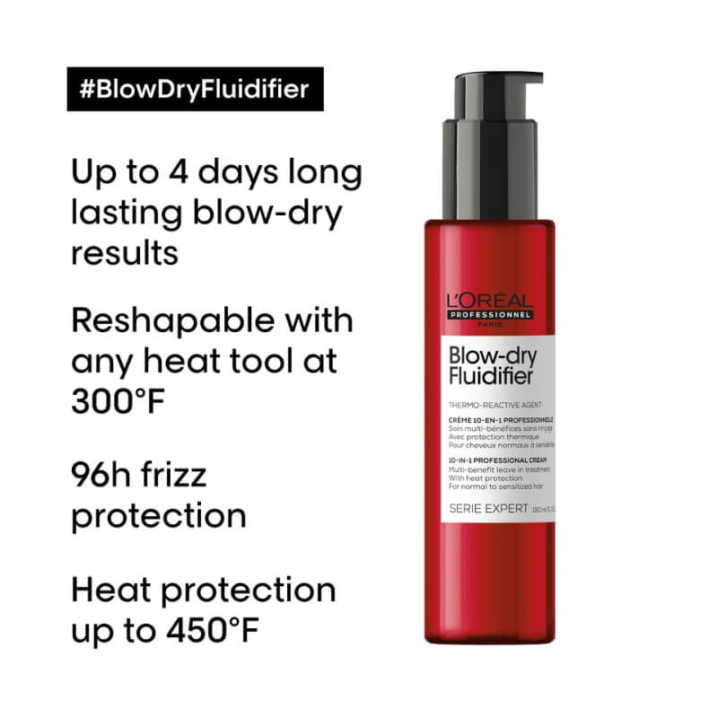 L'Oréal Shape Memory Blow Dry Fluidifier 150ML/5.1oz