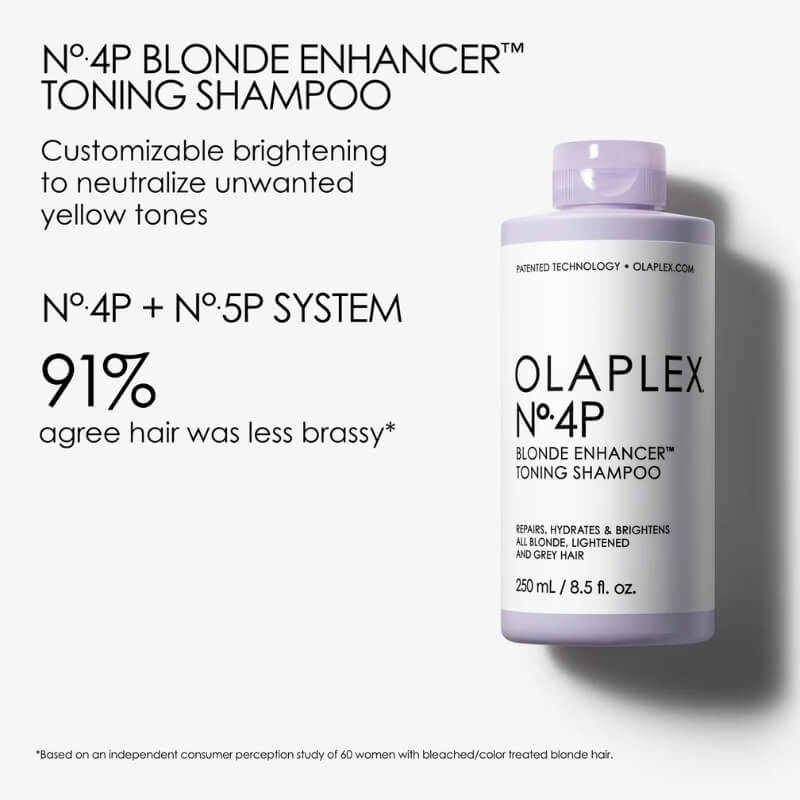 Olaplex Nº.4P Blonde Enhancer Toning Shampoo 250ML/8.5oz