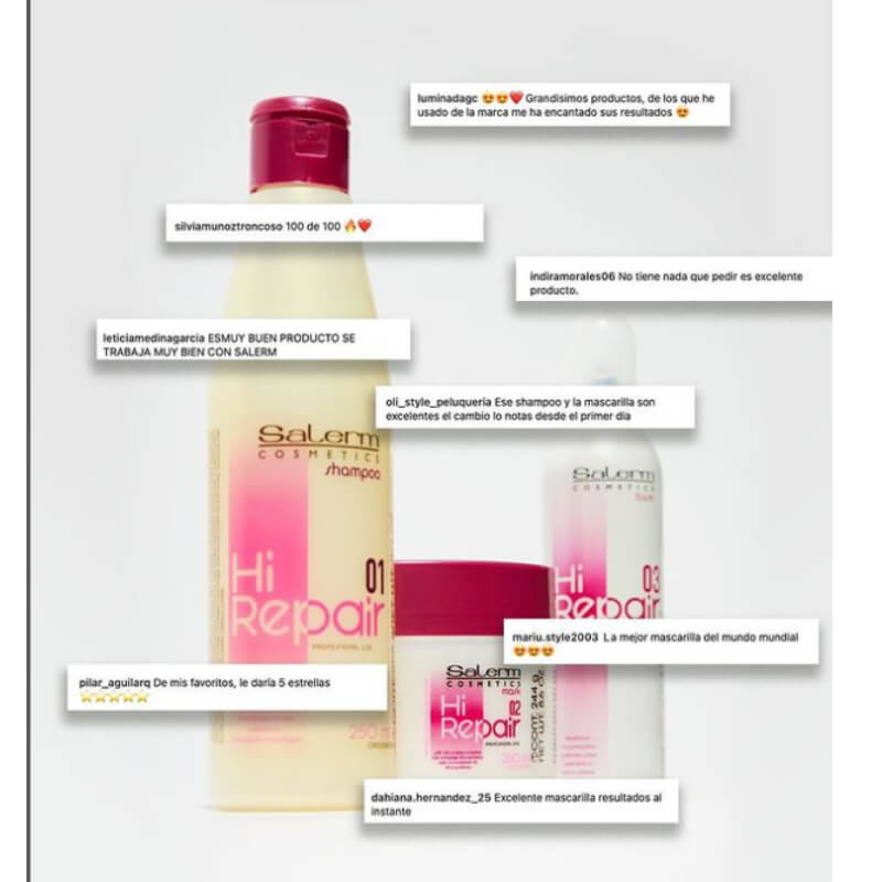 Salerm hi Repair mask 250ml/8.45FL.oz.