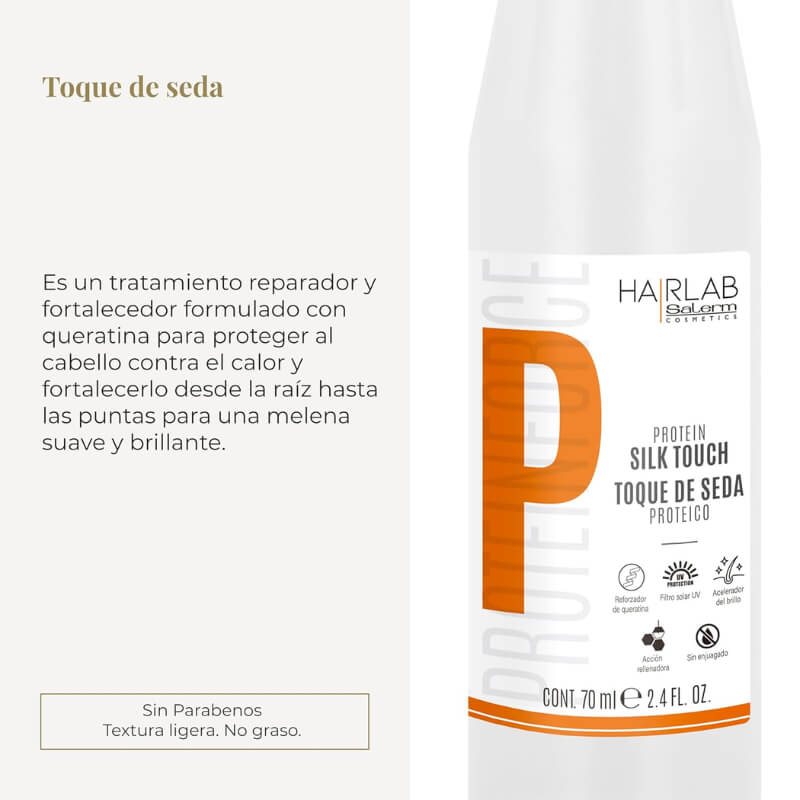 Salerm protein silk touch oil 70ml/2.36Fl.oz.