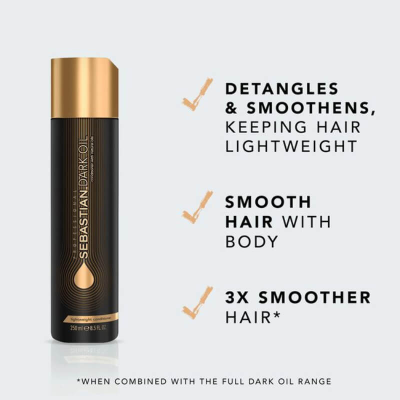 Sebastian Dark Oil Lightweight Conditioner 250ML/8.5oz