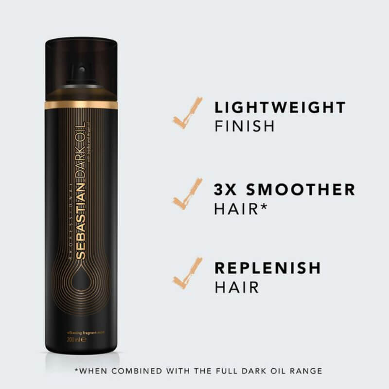 Sebastian Professional Dark Oil Silkening Mist 200ML